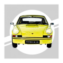 PORSCHE 911 RS 2.7 YELLOW/BLACK (FULL KIT) Model car kit