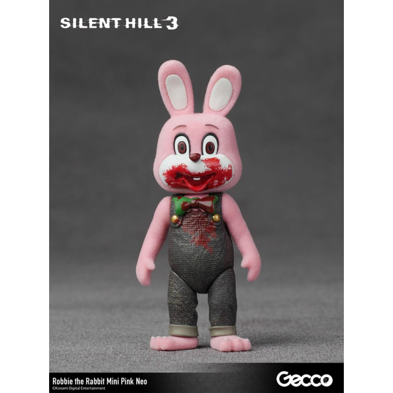 Silent Hill 3 mini figure Robbie the Rabbit Mini Pink Neo Version 10 cm Figurine 