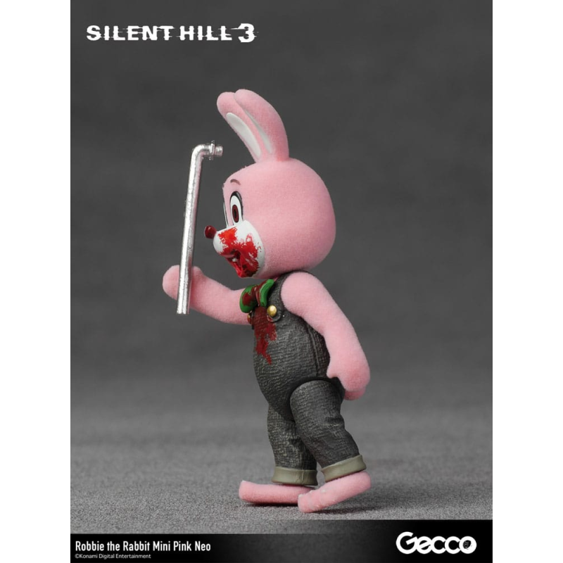 Silent Hill 3 mini figure Robbie the Rabbit Mini Pink Neo Version 10 cm Figure