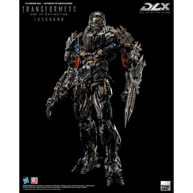 Transformers Age Of Extinction - Deluxe Lockdown Action Figure ThreeA Toys