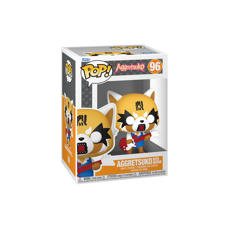 AGGRETSUKO - POP Sanrio N° 96 - Aggretsuko With Guitar Pop figures