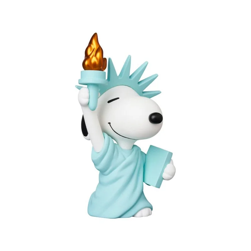 Peanuts mini figure Medicom UDF series 17 Statue of Liberty Snoopy 7 cm Figurine 