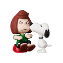 Peanuts mini figure Medicom UDF series 17 Peppermint Patty & Snoopy 7 cm Figurine 