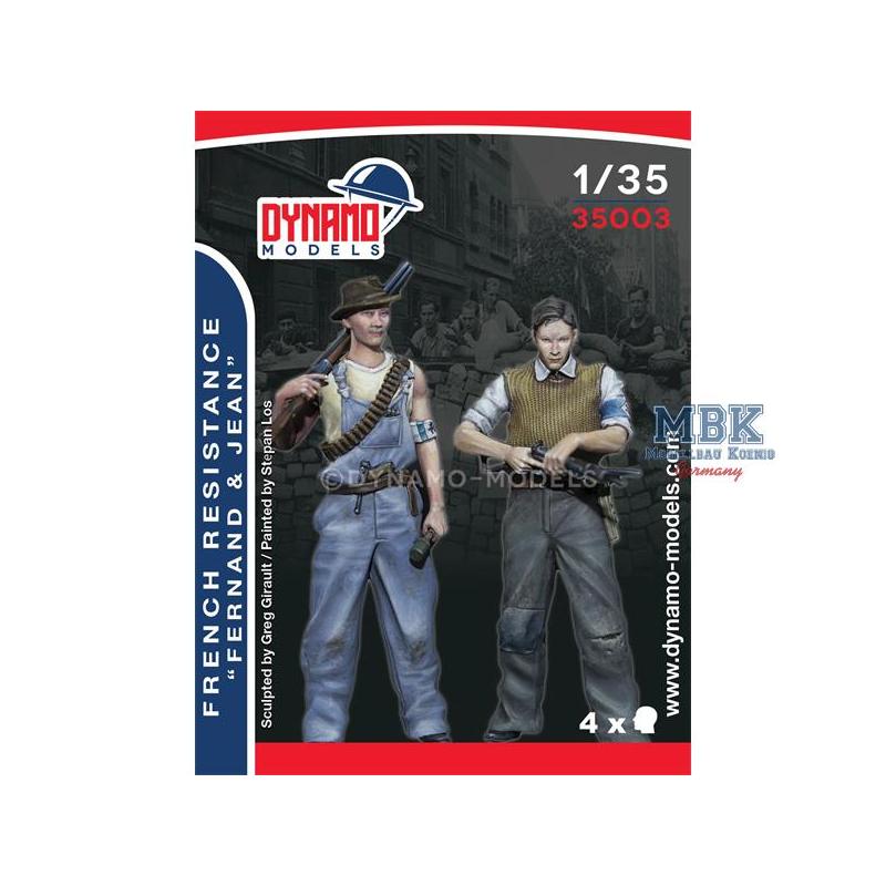 Vive la France - French resistance set Figure 