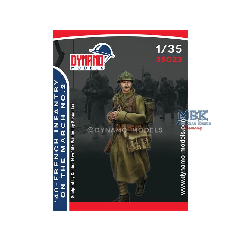 1940 - French infantry on the march 2 Figure 