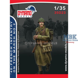 1940 - French infantry on the march 2 Figure 