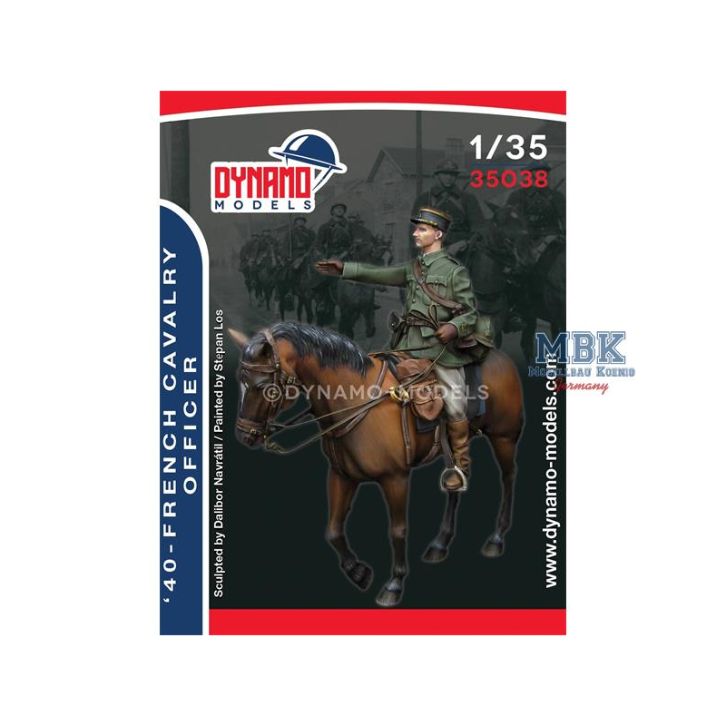 1940 - French cavalry Officer Figure 