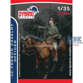 1940 - French cavalry Officer Figure 