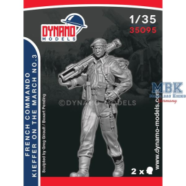 French Commando Kieffer Marching No.3 Figure 