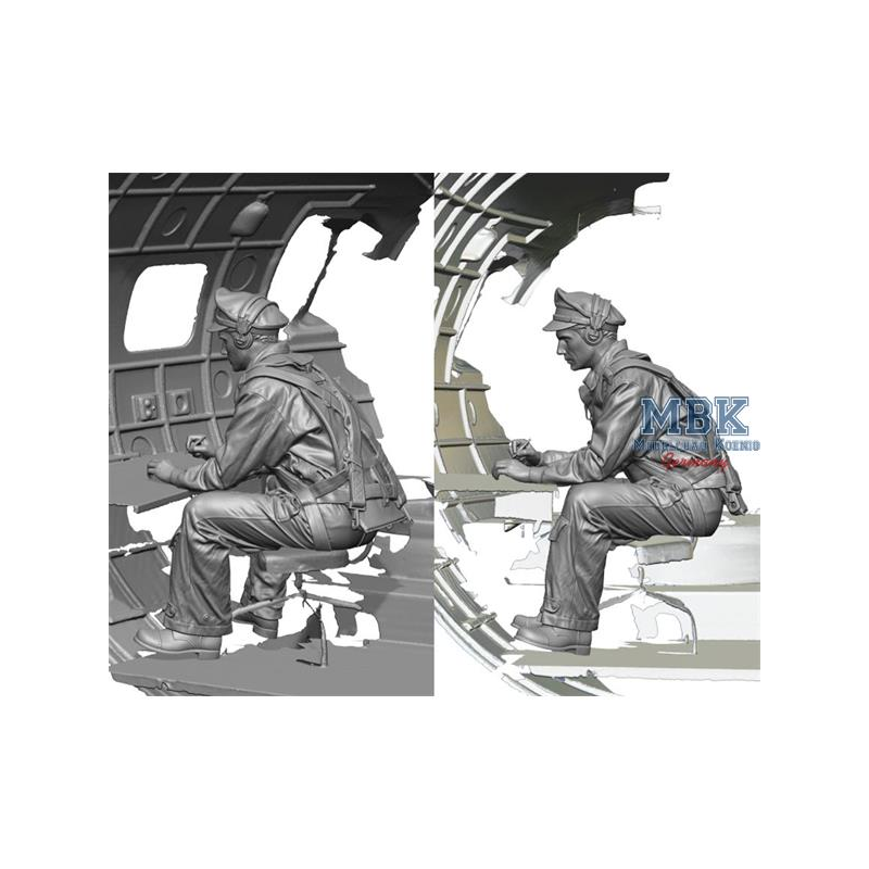 WW2 US Bomber Navigator 1:72 Historical figure