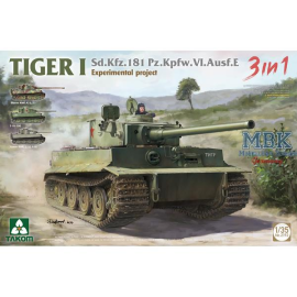 Tiger I Sd.Kfz.181 Pz.Kpfw. VI Ausf.E Experimental Model kit 