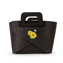 Felt bag transformer WP MERCHANDISE Picnic in Sunflowers, 39.5 cm 