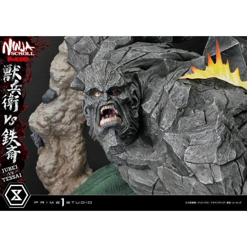 Ninja Scroll statuette Ultimate Premium Masterline Series 1/4 Jubei Versus Testa 101 cm