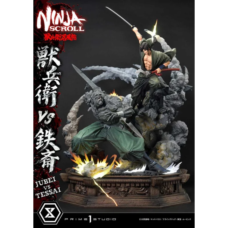 Ninja Scroll Statue Ultimate Premium Masterline Series 1/4 Jubei Versus Test Deluxe Version 101 cm