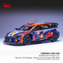 HYUNDAI I20 N 11 NEUVILLE/WYDAEGHE WRC1 CENTRAL EUROPEAN RALLY 2023 Die-cast 