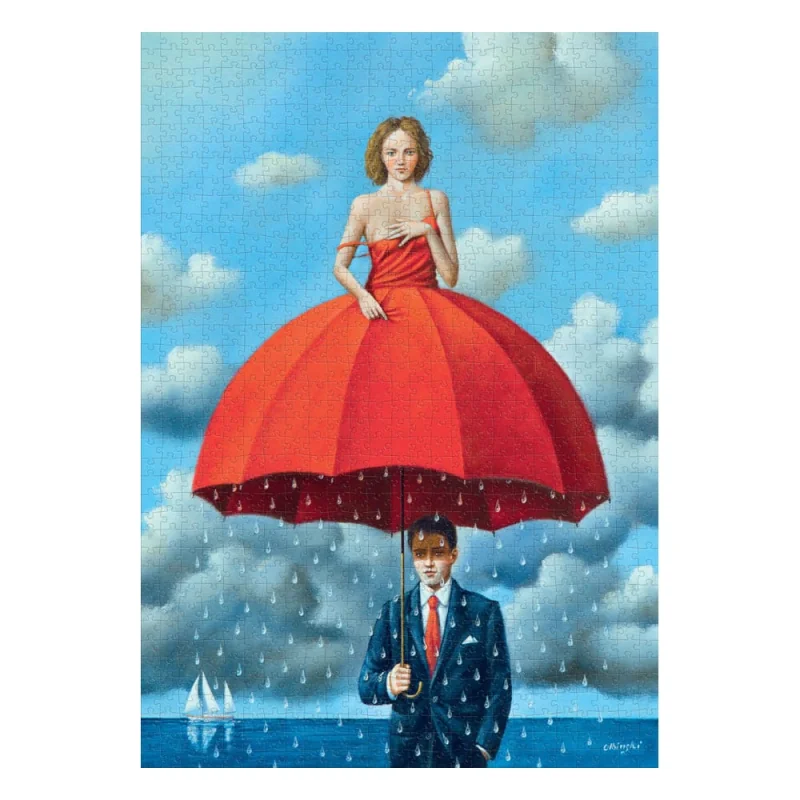 Rafal Olbinski puzzle Imagination Defense Against Banality (1000 pieces) Good Loot