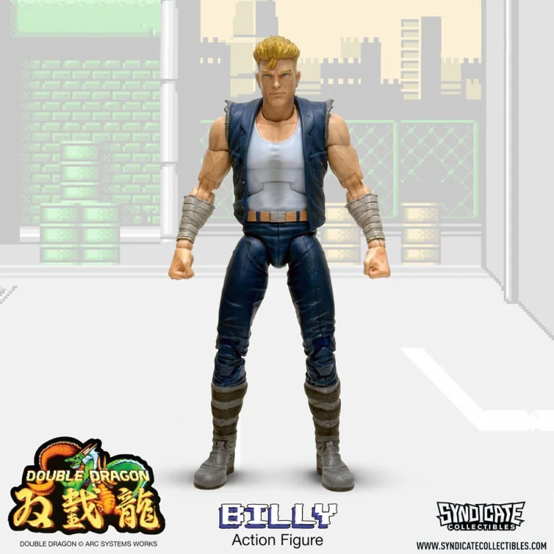 Double Dragon Deluxe Figure 1/12 Billy 18 cm Figurine 