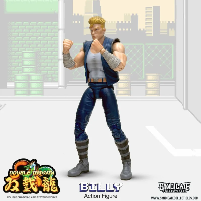 Double Dragon Deluxe Figure 1/12 Billy 18 cm