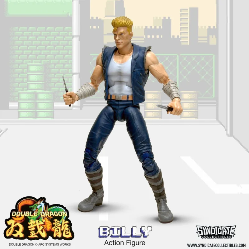 Double Dragon Deluxe Figure 1/12 Billy 18 cm