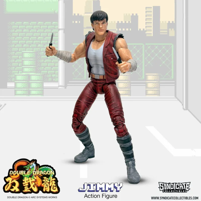 Double Dragon Deluxe Figure 1/12 Jimmy 18 cm Figure