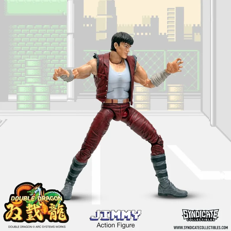 Double Dragon Deluxe Figure 1/12 Jimmy 18 cm