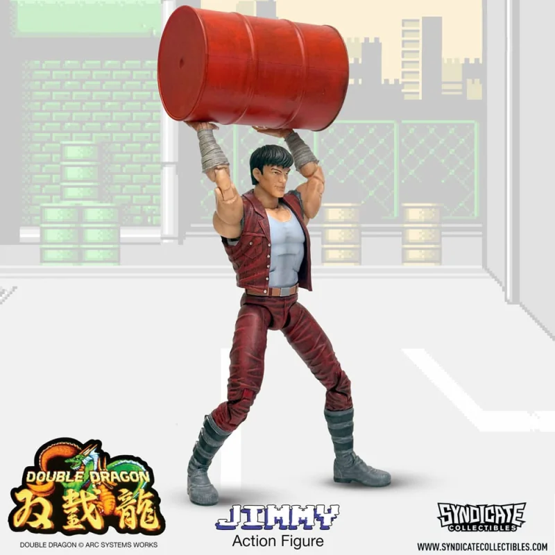 Double Dragon Deluxe Figure 1/12 Jimmy 18 cm