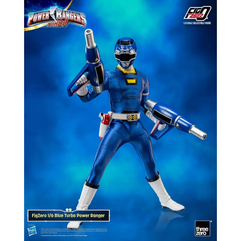 Power Rangers Turbo Figure FigZero 1/6 Blue Turbo Power Ranger 30 cm Figurine 