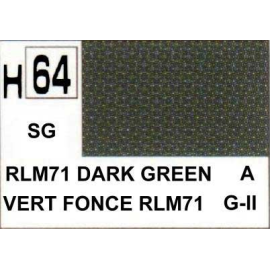 H064 Dark Green matt Paint