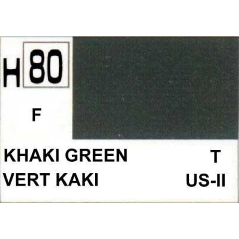 H080 Dark Khaki Green matt