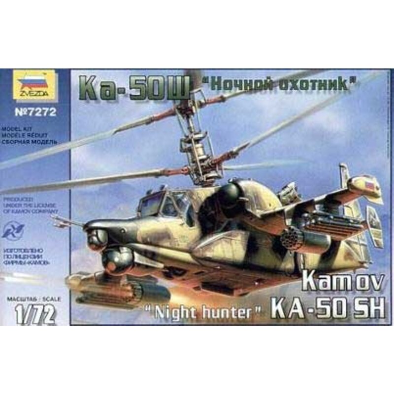 Kamov Ka50 Sh Night Hunter 1:72 Model kit