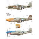 P-51D Mustang Part 2 (3) 44-13305 WR-Z 355th FG Capt Henry Brown ′Hun Hunter/Texas′, non standard OD on upper surfaces, white no