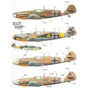 Messerschmitt Bf 109F-4. Markings for ′Red 2′ 8./JG 27 ′Yellow 4′ 9./JG 27 Pilot: Obfw. Eberhard von Boremski ′Yellow 14′ 3./JG 