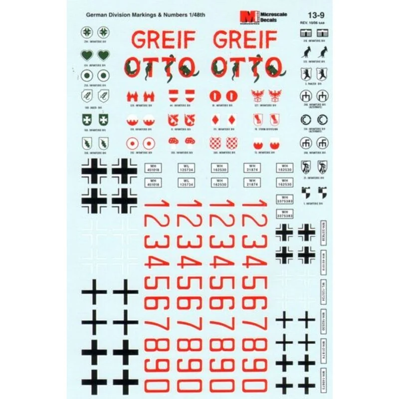 German Armour Divisional Markings & Numbers