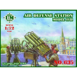 Air defense station model 1931 Model kit