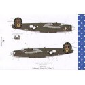 Decals Consolidated B-24D Liberators Ploesti Raid 1st Aug 1943 (4) 42-63692/W 506BS/44BG `Princess′; 41-11761/R 343BS/98BG `The 