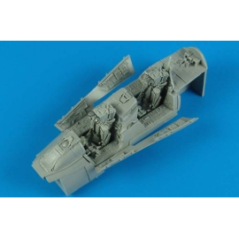 Grumman F-14A Tomcat cockpit set (designed to be assembled with model kits from Hobby Boss) Superdetail kit for airplanes