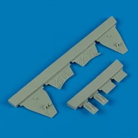 J2M3 Raiden undercarriage covers (designed to be assembled with model kits from Hasegawa)