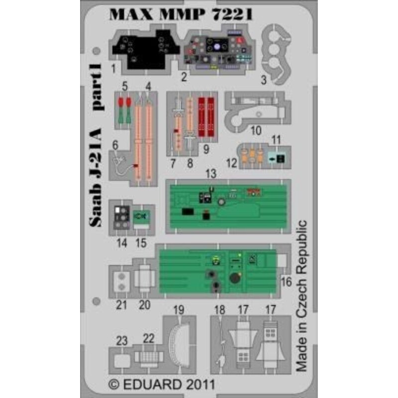 SAAB J21A (for Special Hobby kits)