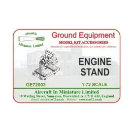 Engine stand. For more information on this product please click link to go to the Aircraft In Miniature web page. http:/