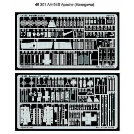 Boeing AH-64D Apache PRE-PAINTED IN COLOUR! (designed to be assembled with model kits from Hasegawa)