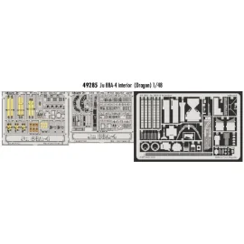 Junkers Ju 88A-4 interior PRE-PAINTED IN COLOUR! (designed to be assembled with model kits from Dragon)