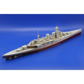 HMS Hood (designed to be assembled with model kits from Trumpeter)