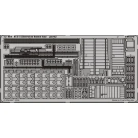 Consolidated B-24 Liberator bomb bay (designed to be assembled with model kits from Hasegawa)