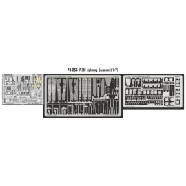 Lockheed P-38J Lightning PRE-PAINTED IN COLOUR! (designed to be assembled with model kits from Academy)
