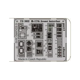 Boeing B-17G Flying Fortress front interior (designed to be assembled with model kits from Revell)