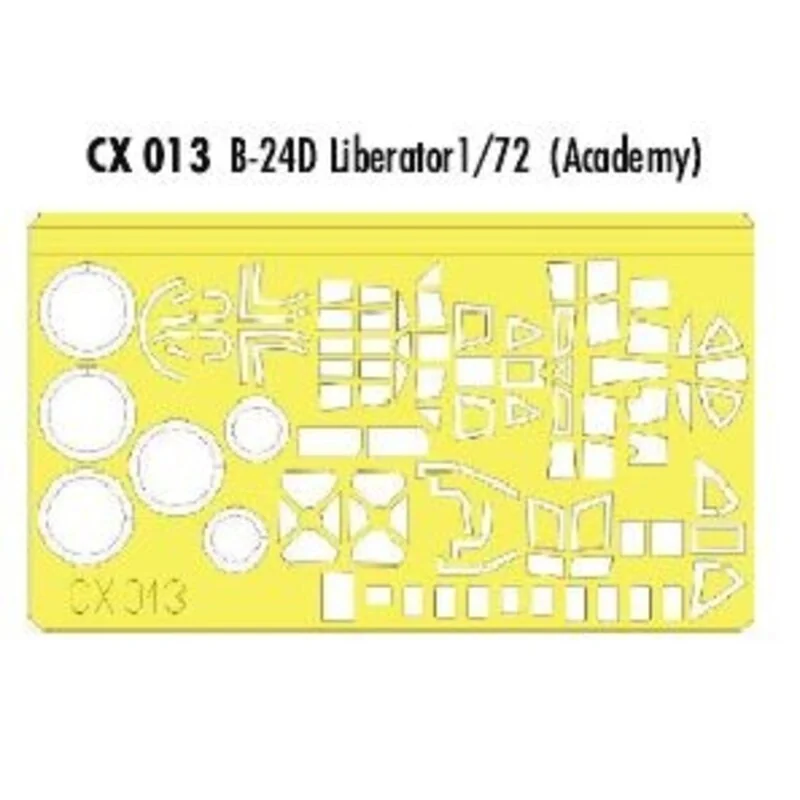 Consolidated B-24D Liberator (designed to be assembled with model kits from Academy) (made from yellow Kabuki tape produced in J