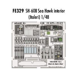 Sikorsky SH-60B Sea Hawk interior PRE-PAINTED IN COLOUR! (designed to be assembled with model kits from Italeri) This Zoom set i