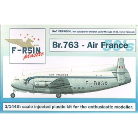 Breguet 763 Deux-Ponts - Air France 1950′s Airplane model kit