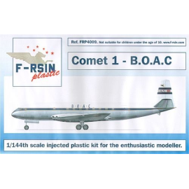 de Havilland Comet 1. Decals BOAC Airplane model kit