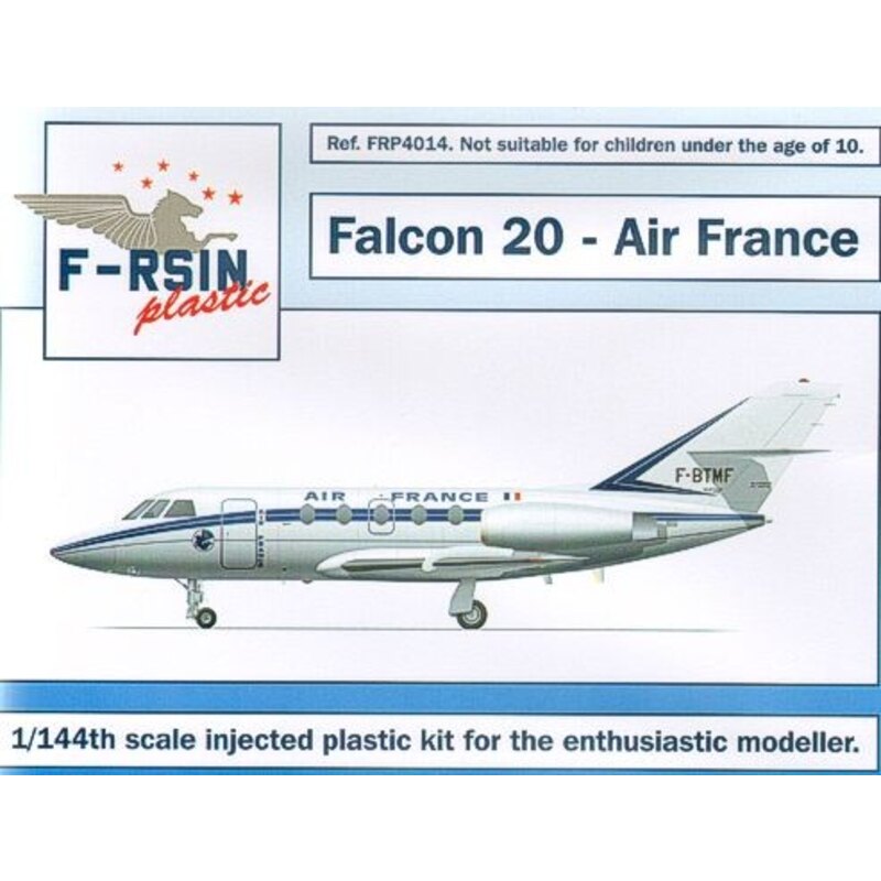 Dassault Falcon 20. Decals Air France